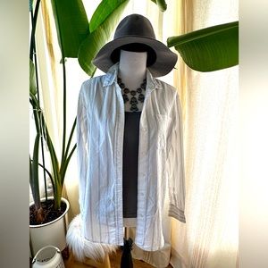 Oversized button down